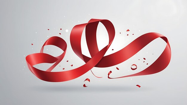 a poster with a red ribbon that says quot year quot