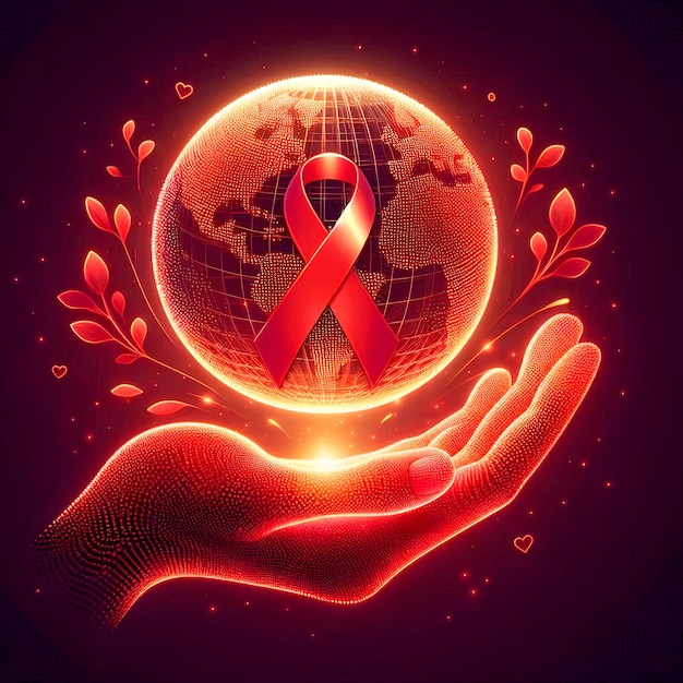 Photo a poster for the world aids day wishes images messages quotes facebook and whatsapp status free