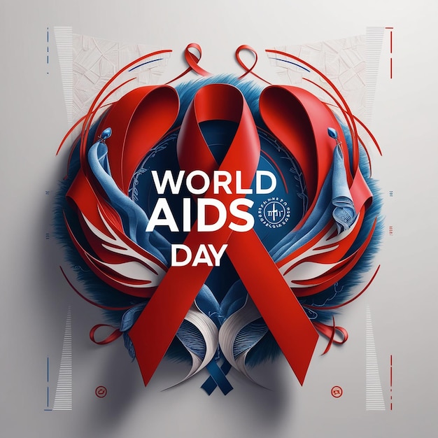 a poster for world aids day