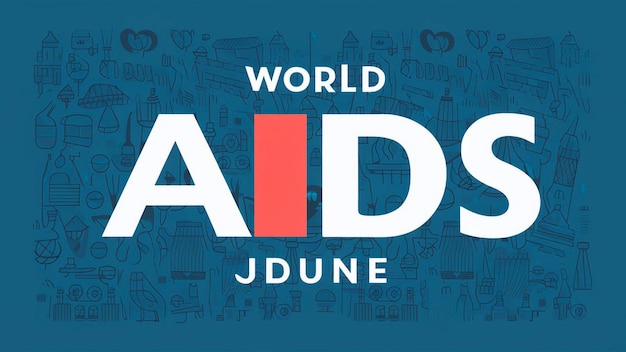 a poster for world aids day