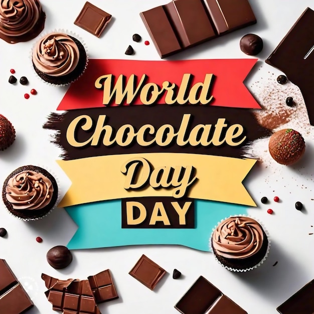 A poster for World Day Chocolate Day