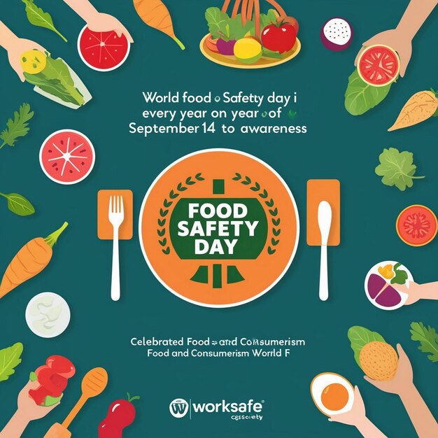 A poster for World Food Safety Day