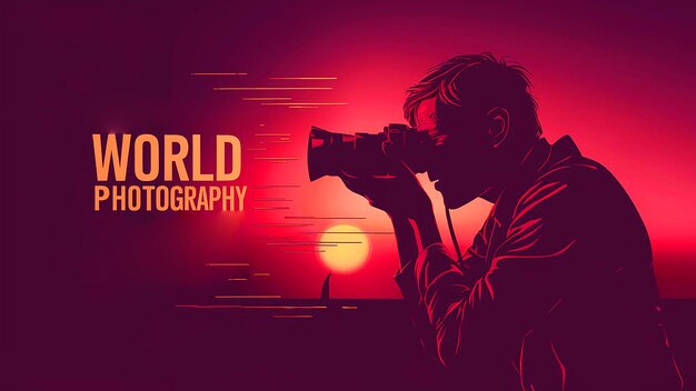 a poster for the world photography by photographer