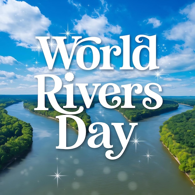 A poster for World Rivers Day