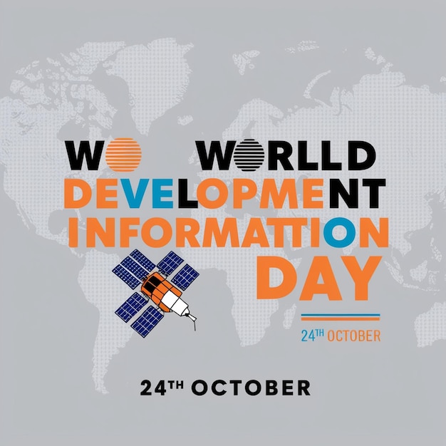 a poster for world trade day with a map of the world