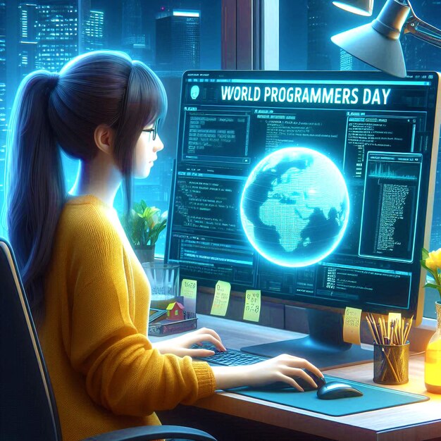 poster of a world world programmers day