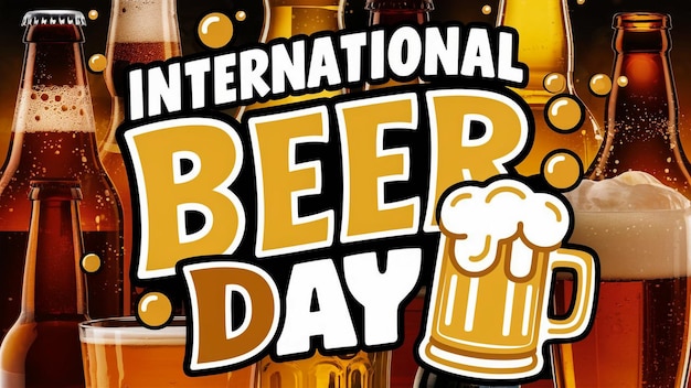 a poster for the worlds beer day