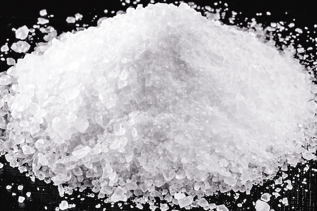 Photo potassium cyanide or potassium cyanide is a highly toxic chemical compound macro photography