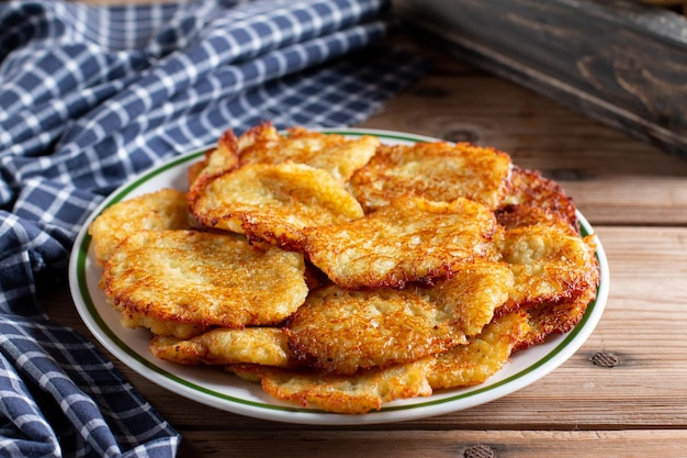 Potato Cakes Vegetable fritters draniki Vegetable pancakes