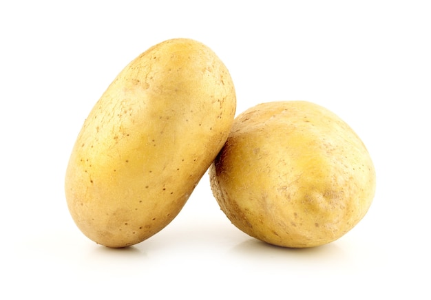 Potato isolated on white