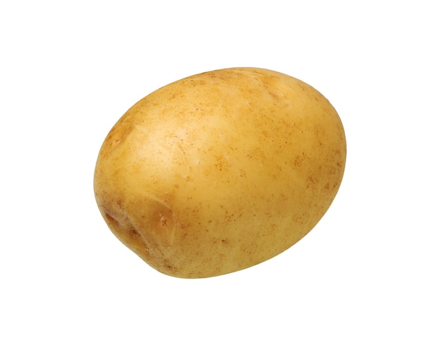 Potato isolated on white