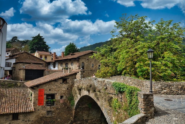 Potes city of spain