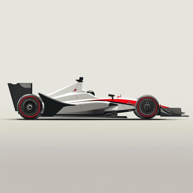 power hybrid white background single side racing