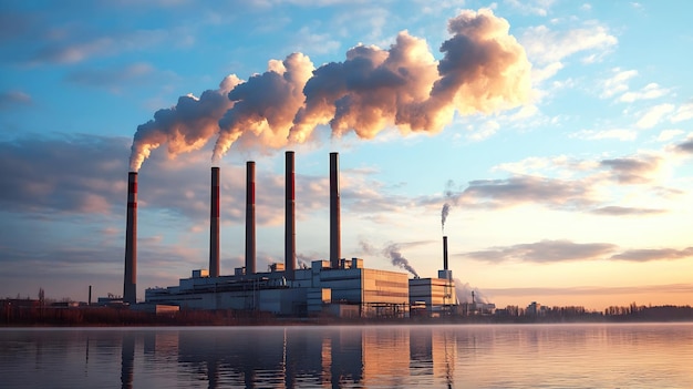 Power Plant Emissions and Sustainable Practices for Carbon Neutrality