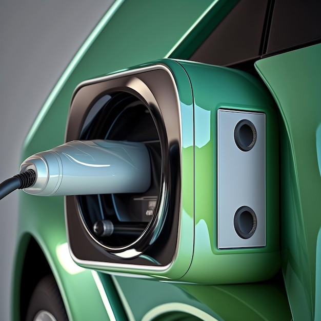 Power supply for hybrid electric car charging battery