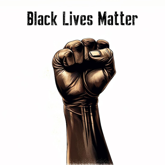 Photo powerful black lives matter pic