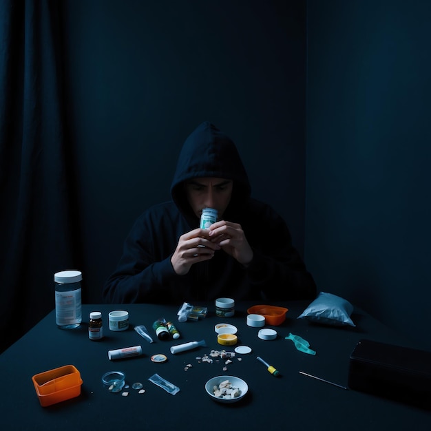 Photo powerful drugs photos for educational materials