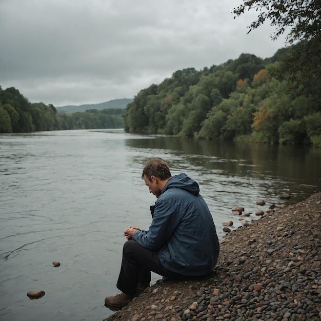 Powerful Sad Man Photos for Dramatic Designs