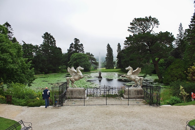 Powerscourt Gardens and House Dublin Ireland