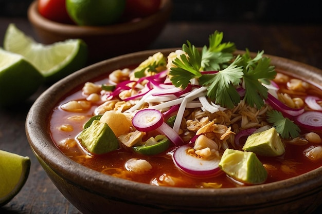 Pozole Bowl CloseUp Flav