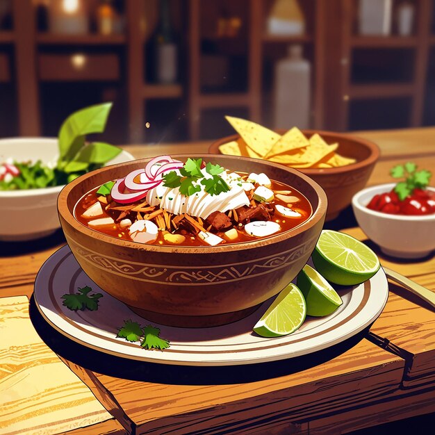 Photo pozole food