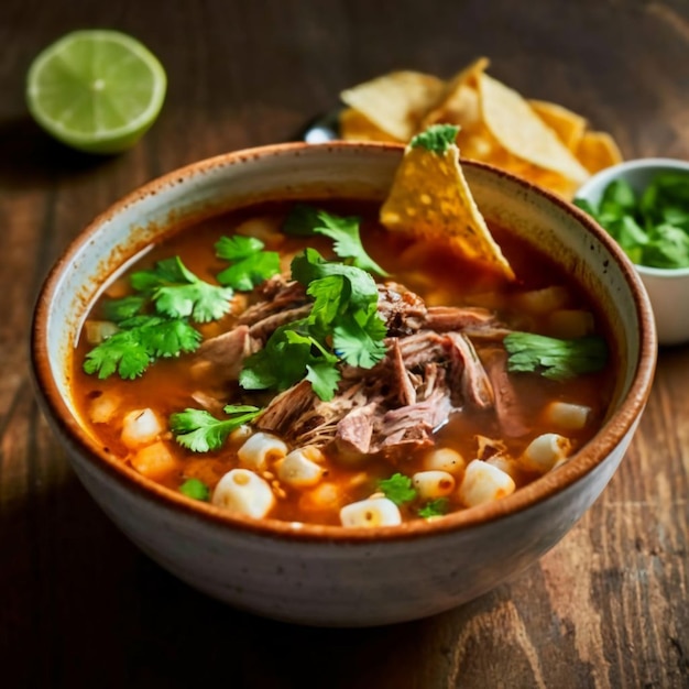 Pozole Mexican food image