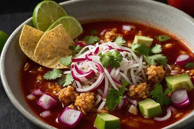 Pozole Presentation Culinary A