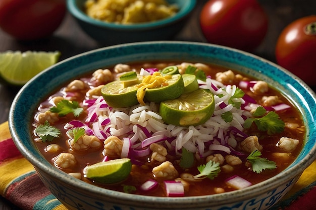 Pozole Toppings Personalizing