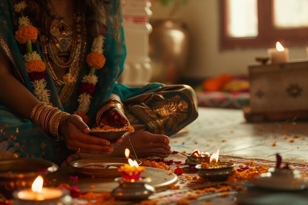 Practice traditional Navratri bhajans at home to d generative ai