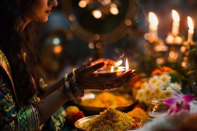 Practice traditional Navratri bhajans at home to d generative ai