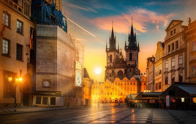 Prague Old Town square