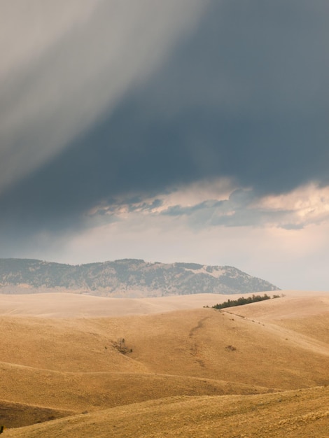 Prairie storm in Colorado.