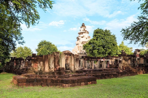 Prasat Pha Nom Wan ancient stone in Thailand