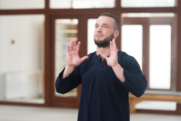 Prayer At Mosque