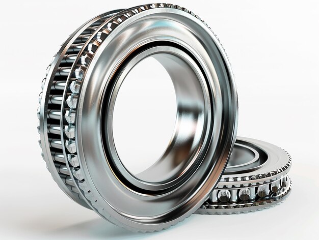 Photo precision engineered ball bearing