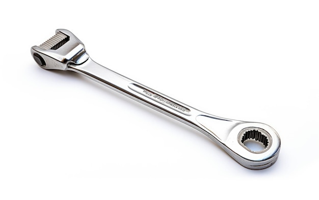 Precision Mechanical Tool On White Background