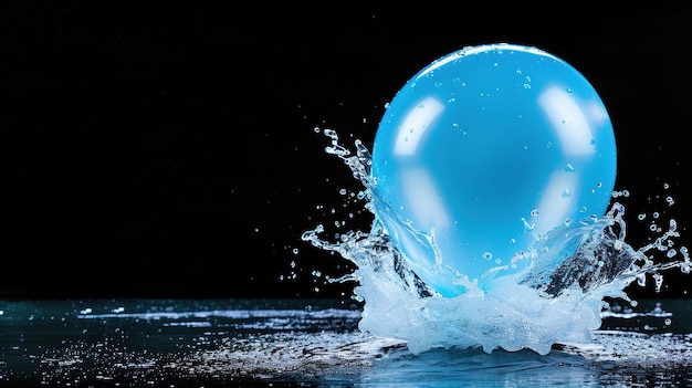 Precision Splatter HighSpeed Capture of Bursting Water Balloon with Sharp Details