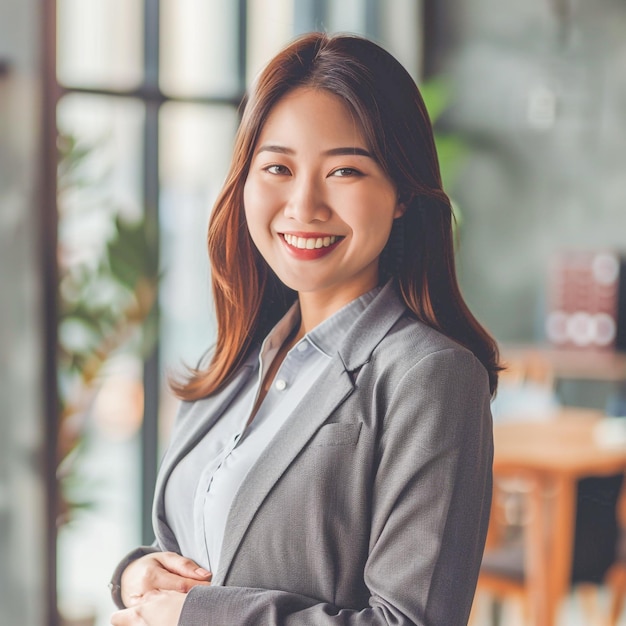 Pregnant Woman Working at the Office