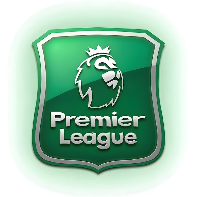 Photo premier league lion logo vector banner logo illustration