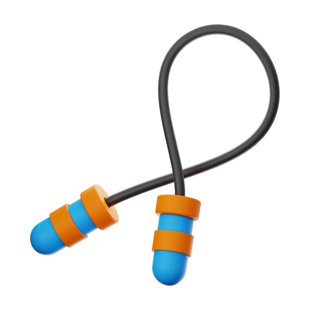 Premium fitness jumping rope icon 3d rendering on isolated background