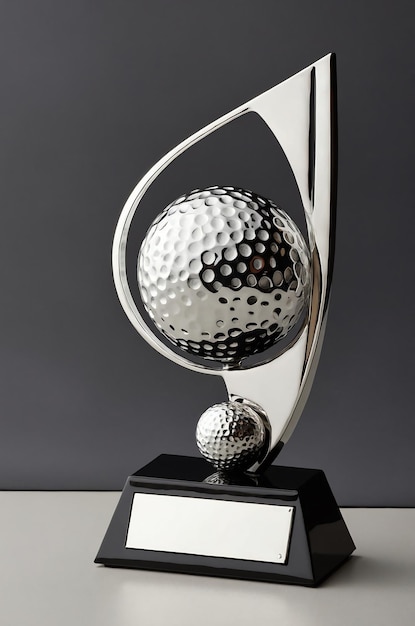 Photo premium golf trophy images for golfing events