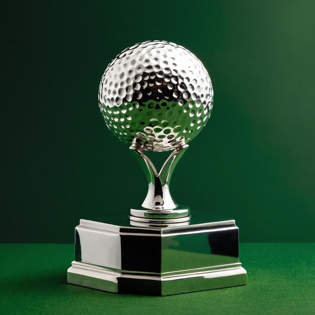 Photo premium golf trophy images for golfing events