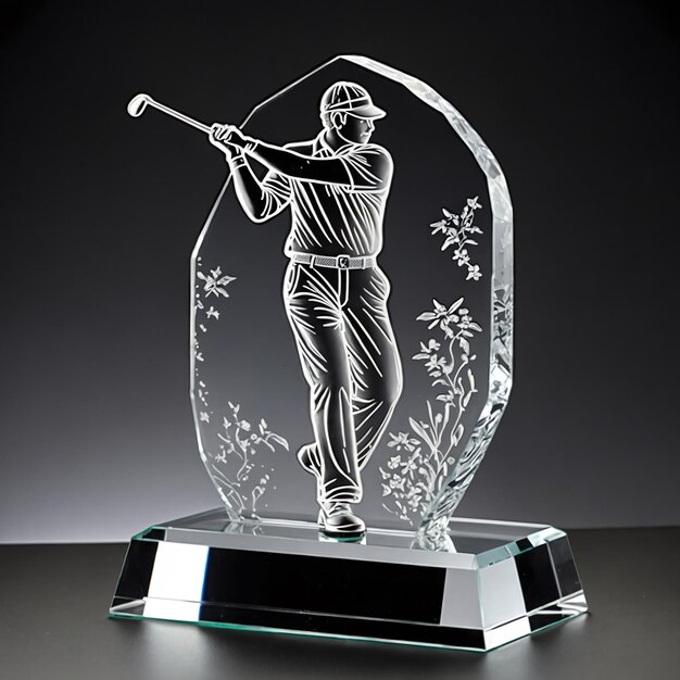 Photo premium golf trophy images for golfing events