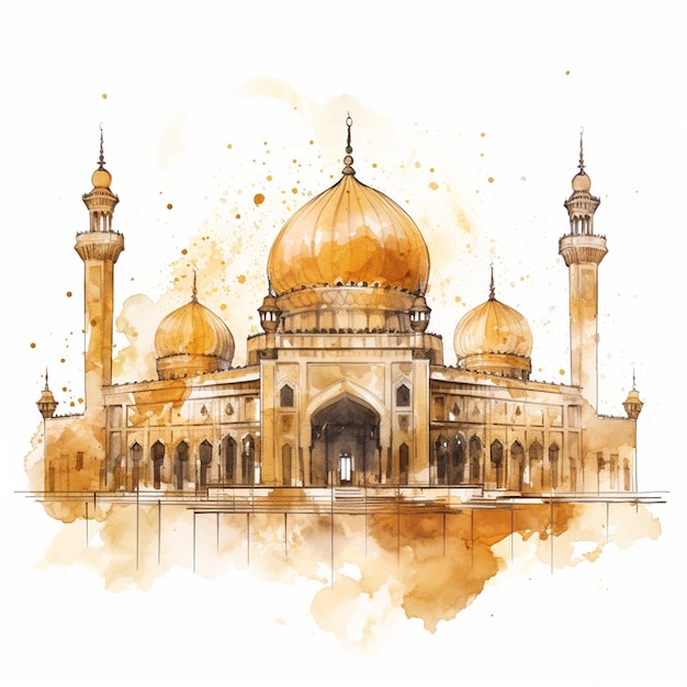 Premium Vector The Splendor mosque