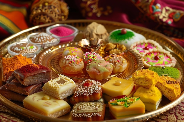 Prepare mouthwatering Navratri sweets to share wit generative ai