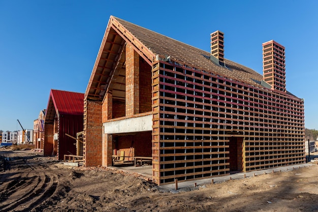 Preparing a house for siding