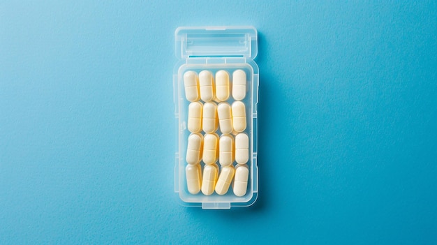 Photo prescriptions in a small plastic container