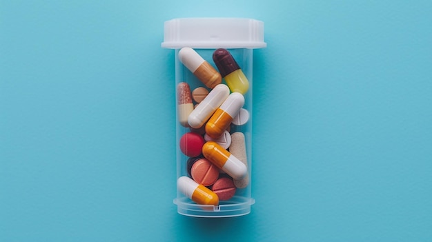 Prescriptions in a Small Plastic Container