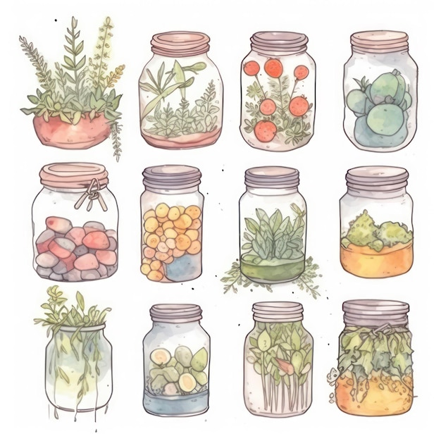 Photo preserving jar