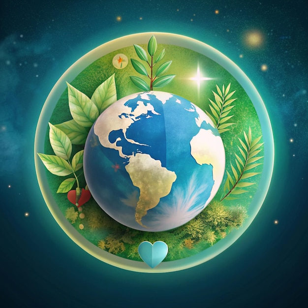 Preserving our Planets Health Uniting for a Greener Earth on World Health Day